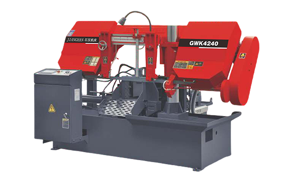 长洲GWK4240数控双柱卧式带锯床