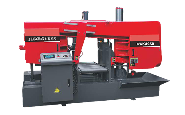 长洲GWK4250卧式带锯床（型材专切）