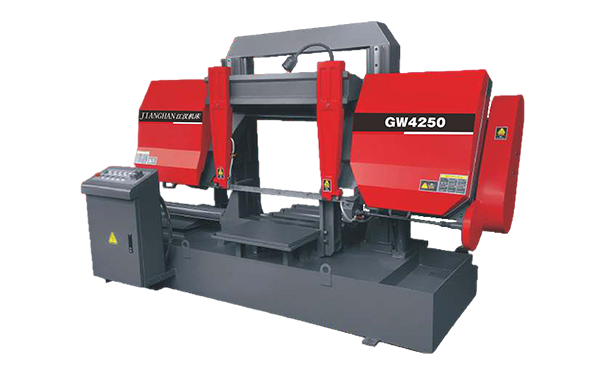 长洲GW4250双柱龙门卧式带锯床