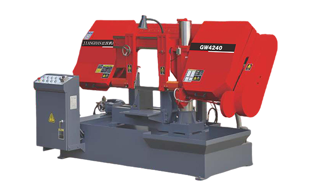 长洲GW4240双柱卧式带锯床