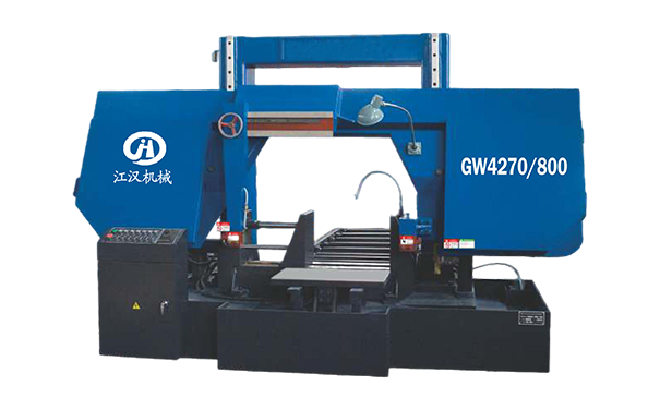 长洲GW4270/800双柱龙门卧式带锯床