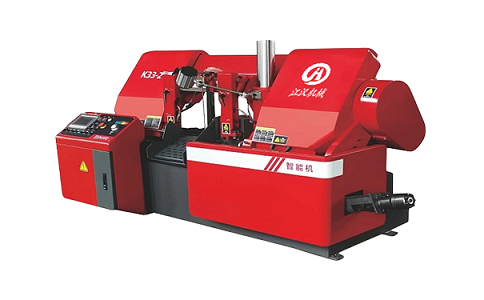 长洲卧式带锯床切削金属时出现打齿的原因是什么？